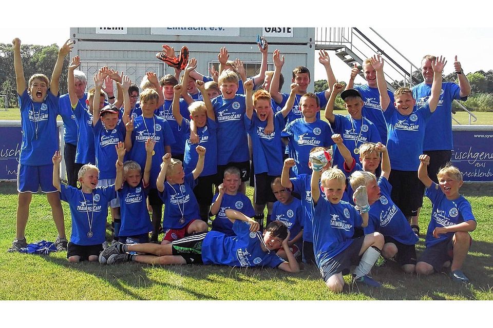 35 Kinder bedeuteten eine Rekordteilnahme beim Schwaaner Trainingscamp für Nachwuchs-Fußballer. Verein