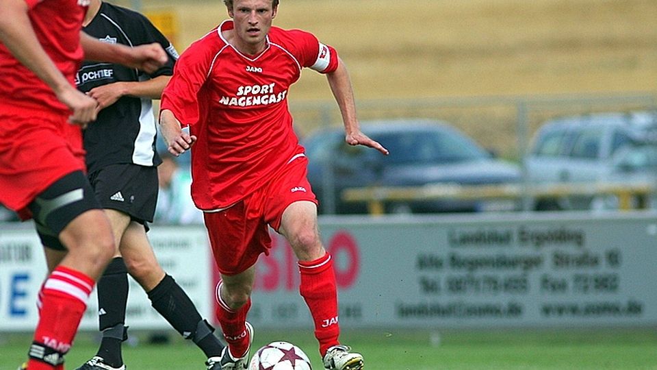 Ergoldings Neuzugang Jens Schilling (re.) bringt ausreichend Landesligaerfahrung mit   Foto:Wagner