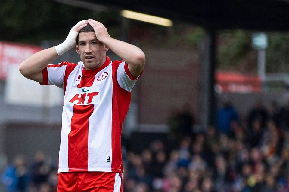 Kein Glück für Fortuna Köln.