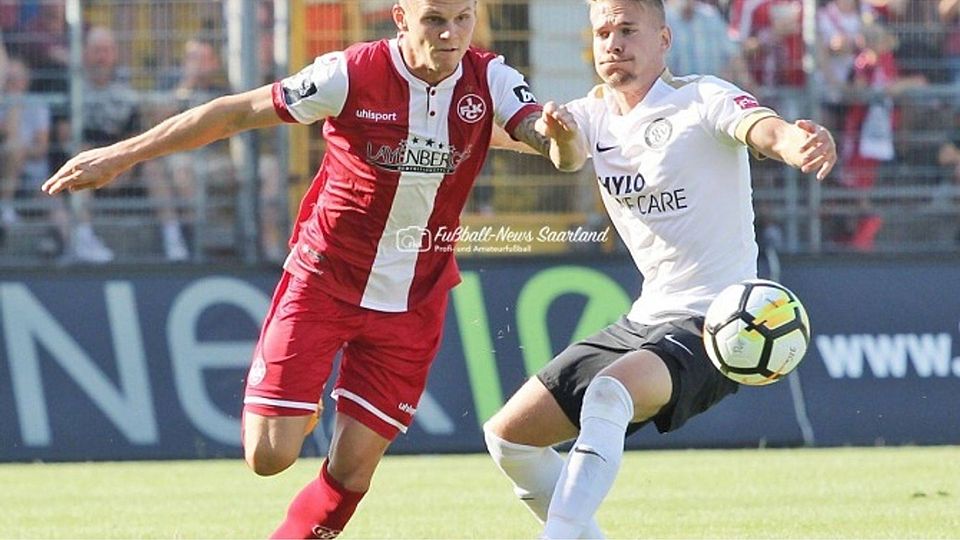 Zum ersten Spiel erhält der 1. FC Kaiserslautern (links) Besuch aus Saulheim. F: Steven Mohr - FNS