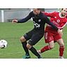  Fabian Erb, hier eine Szene aus einem früheren Liga-Spiel, trifft zum zwischenzeitlichen 1:2 gegen Hessenligist Steinbach. Archivfoto: Luca Raab © VRM 