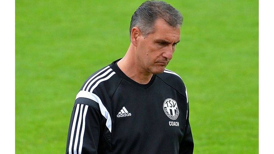 Die Sorgen von Neudrossenfelds Trainer Detlef Hugel werden immer größer F: Eberhardt
