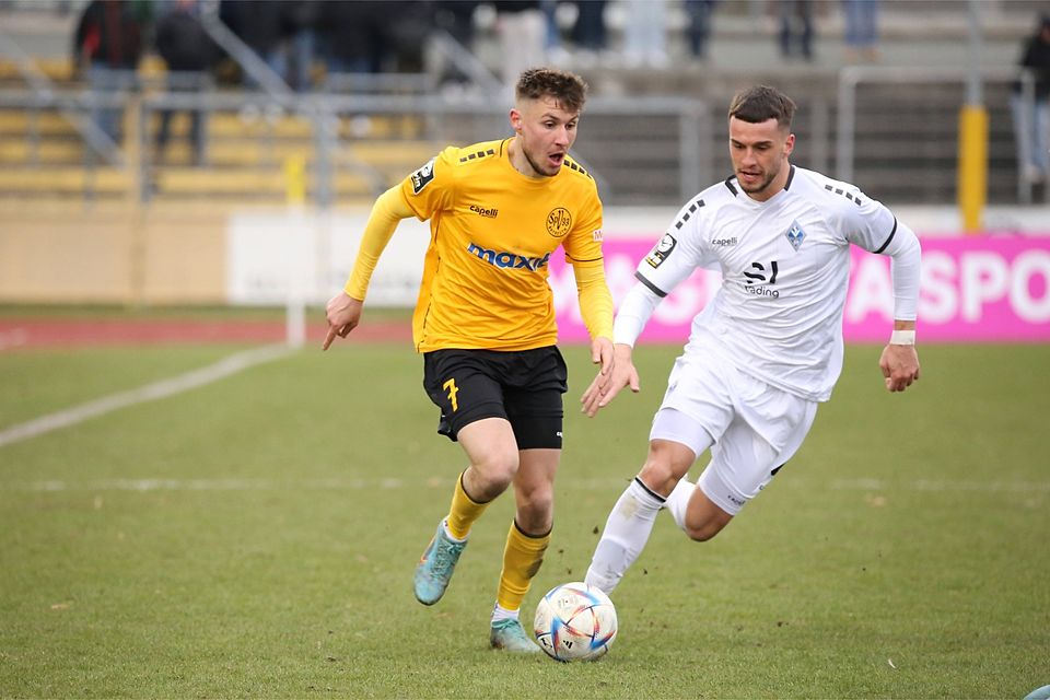 Tobias Stockinger (li.) wird in der kommenden Spielzeit für den BFC Dynamo auflaufen.