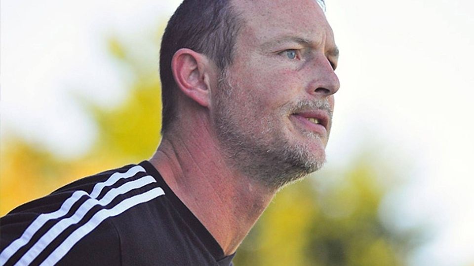 Steffen Galm erklärt seinen Rückzug vom Trainerposten des BCF Wolfratshausen zum Saisonende. F: Appel