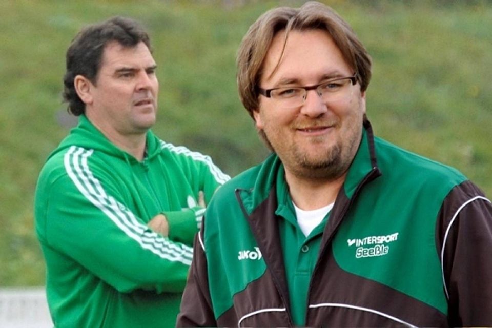 Der aktuelle Gundelfinger Trainer Anton Schnelle (links) wird im Sommer von Peter Aust abgelöst.    Fotos: Aumiller