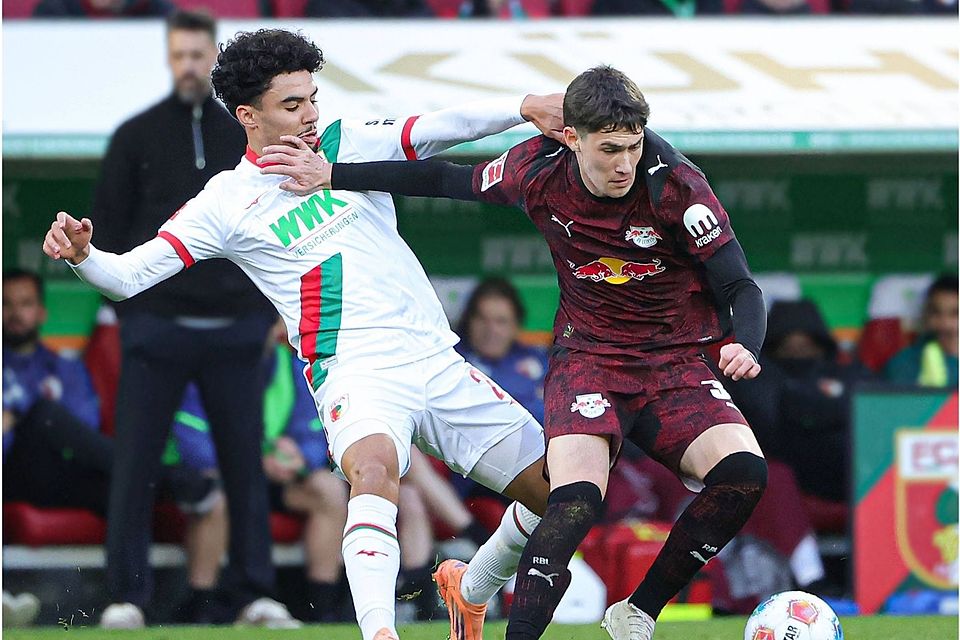 Aiman Dardari wurde in der Schlussphase gegen RB Leipzig eingewechselt.