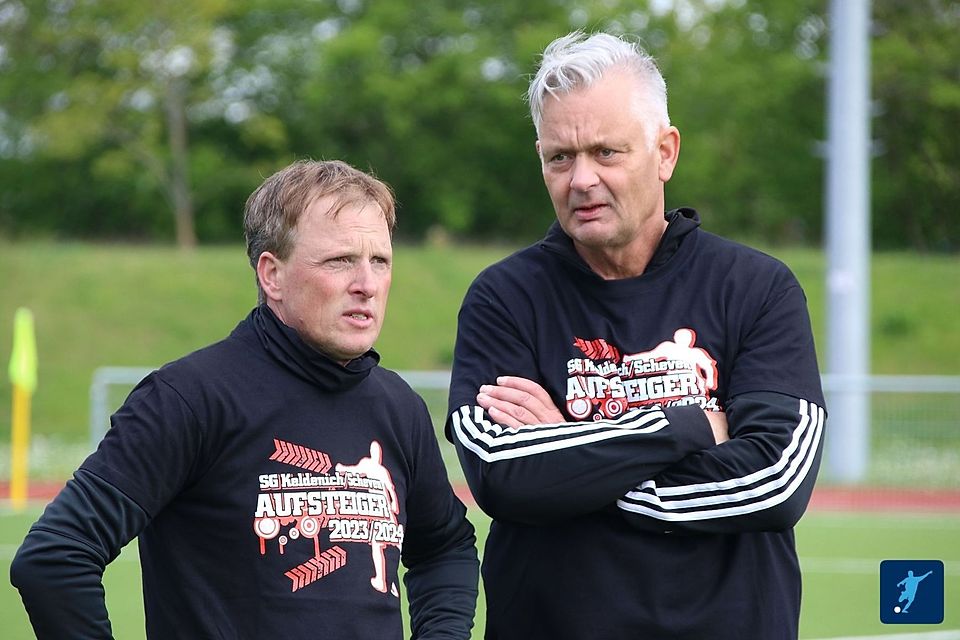 Erfolgreiches Trainergespann - Michael Nelles (l.) und Wolfgang Hensch