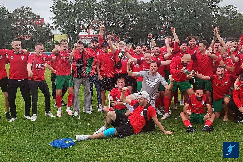 Großer Jubel beim Aufsteiger