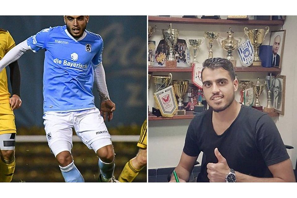Mohamad konnte sich in München nur noch für die zweite Mannschaft des TSV 1860 empfehlen, nun geht er in Jordaniens erster Liga auf Torejagd. Leifer/Instagram