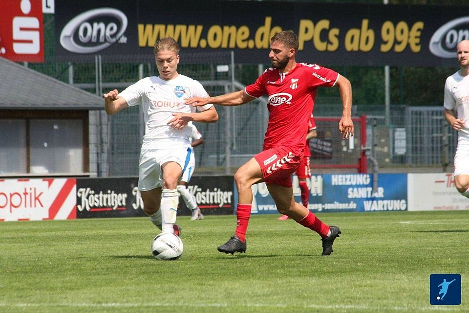 ZFC-Neuzugang Serhat-Semih Güler markierte das 2:0 gegen Merseburg.