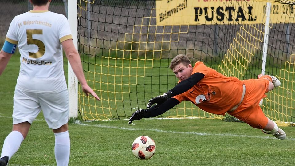 Sprang ein und hielt direkt überragend: Thomas Pfanzelt.