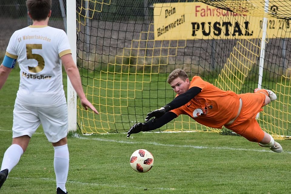 Sprang ein und hielt direkt überragend: Thomas Pfanzelt.
