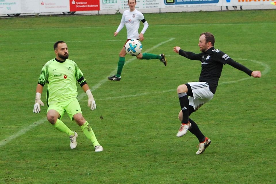 Das 0:2 konnte Torhüter Dennis Motzer im Heimspiel gegen den SV Oberrieden zwar verhindern, trotzdem ging er mit der SG Amberg/Wiedergeltingen leer aus.