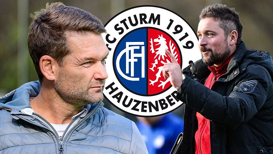 Dominik Schwarz (li.) und Matthias Süß bilden in der kommenden Saison das Trainerduo des FC Sturm Hauzenberg