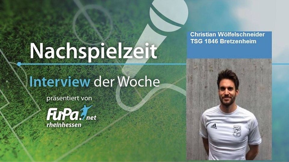 In dieser Woche bei "Nachspielzeit": Christian Wölfelschneider von der TSG 1846 Bretzenheim