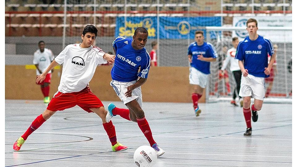 Die Stars von morgen versprechen am Wochenende in der Fördehalle beste Fußball-Unterhaltung. Foto: Dewanger