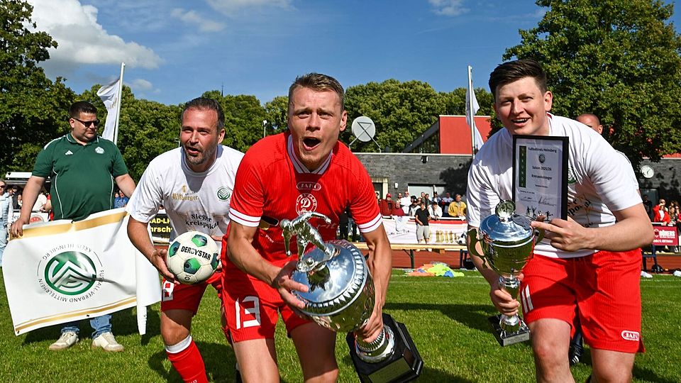 Norman Post brachte seinem Team nach einem tollen Endspielsieg den Kreispokal.
