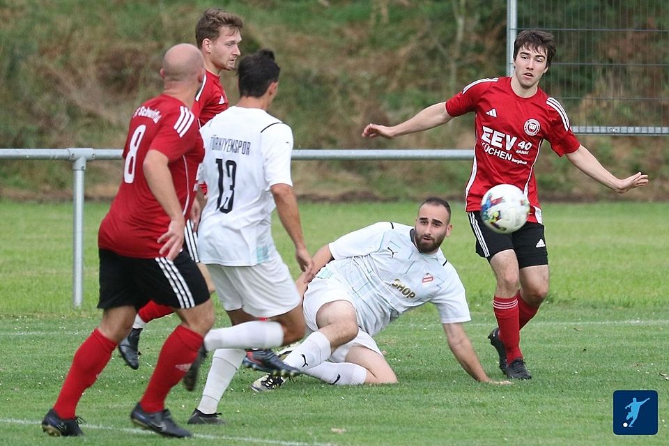 Eine heiße Szene des Stadtderbys diesen Mittwoch