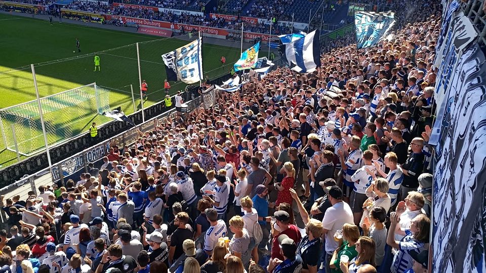Der MSV Duisburg erwartet bis zu 10.000 Zuschauer.