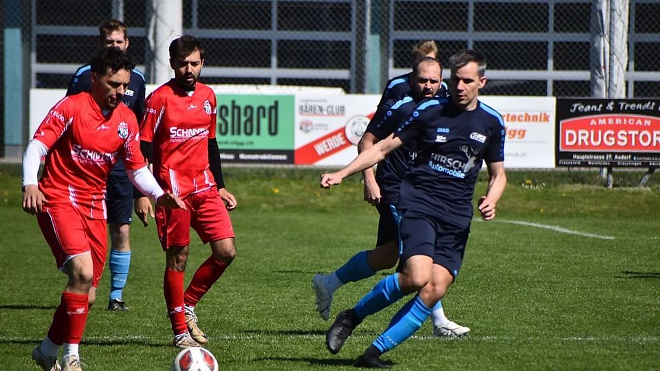 Elgg (in rot) und Ramsen messen sich in der Gruppe 5.