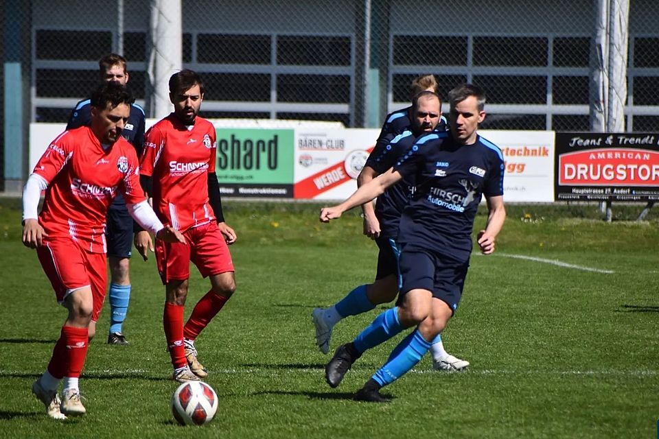 Elgg (in rot) und Ramsen messen sich in der Gruppe 5.