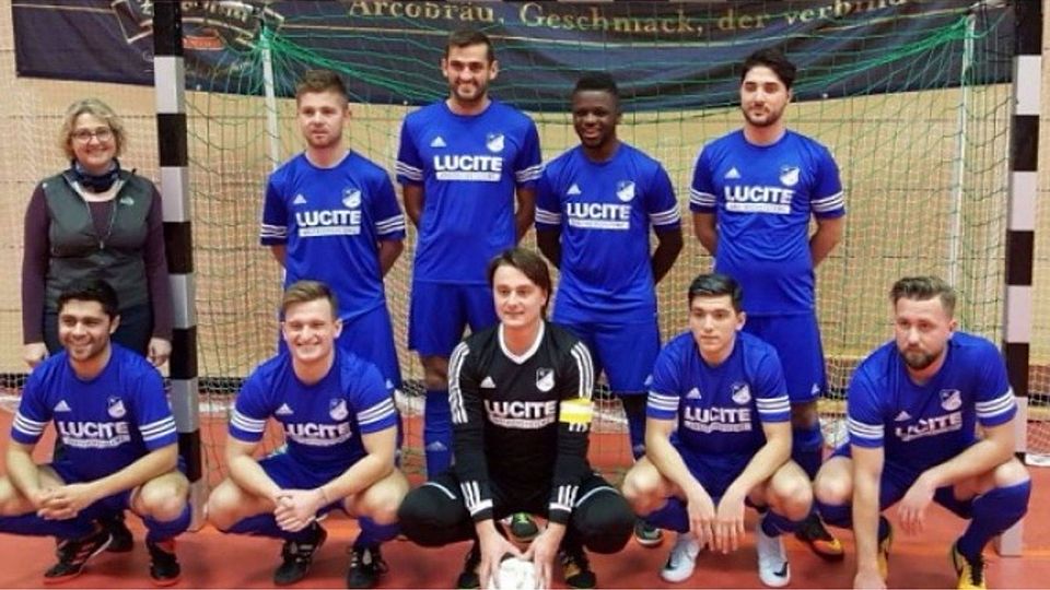 Die Reichstorfer Mannschaft in der Futsal-Bezirksliga. Foto: M. Berlehner