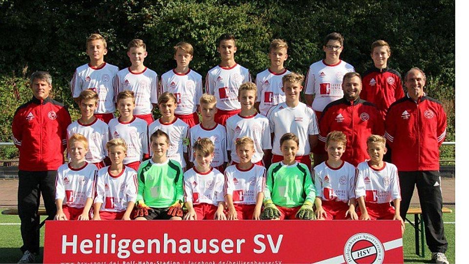 Die C-Jugend des Heiligenhauser SV spielt in der Mittelrheinliga