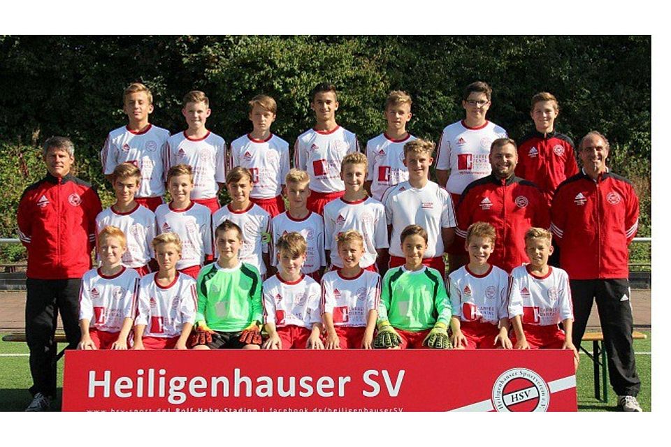 Die C-Jugend des Heiligenhauser SV spielt in der Mittelrheinliga
