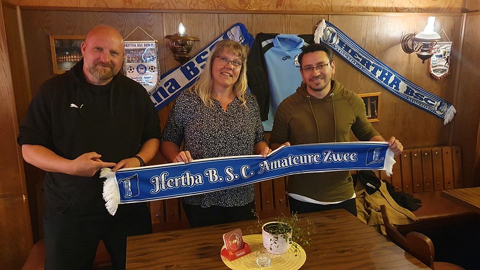 Prill, Zaian und Velasco freuen sich auf die Saison mit Hertha III
