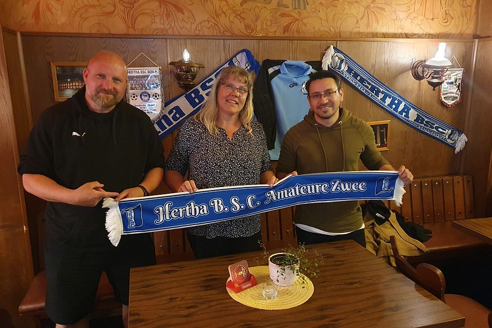 Prill, Zaian und Velasco freuen sich auf die Saison mit Hertha III