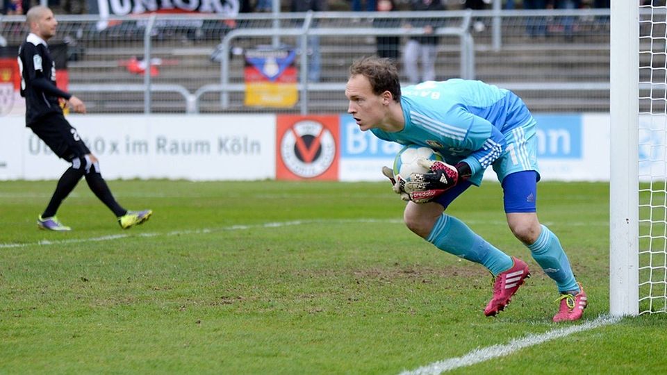 Niklas Lomb testet derzeit beim Drittligisten Hallescher FC. F: Heyne