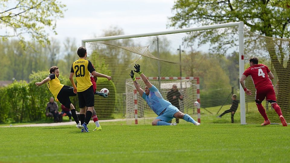 Tor zum 5-1 durch Fabian Lüthi