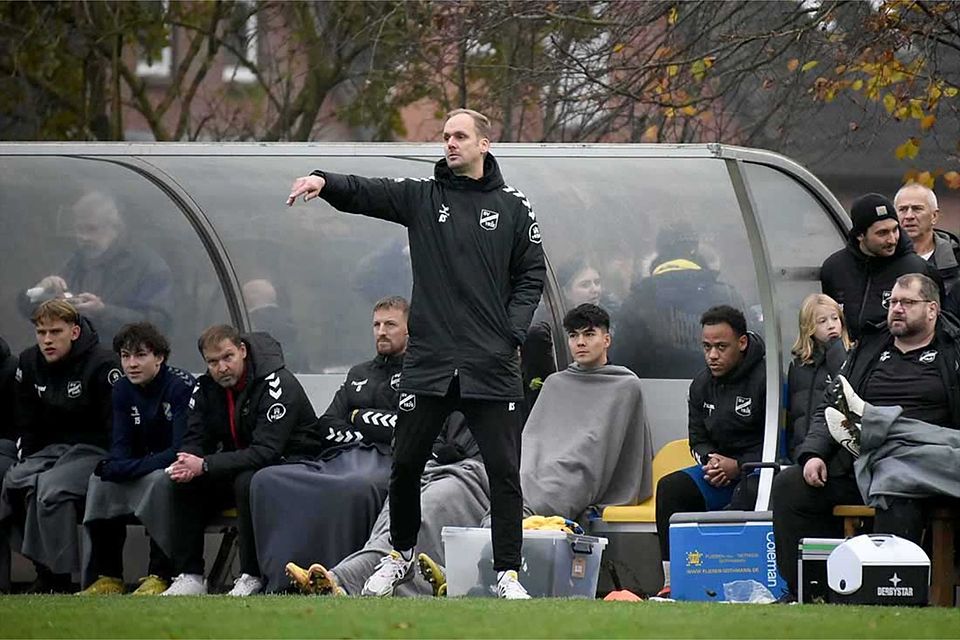 Trainer Björn Sörensen (SV Todesfelde).