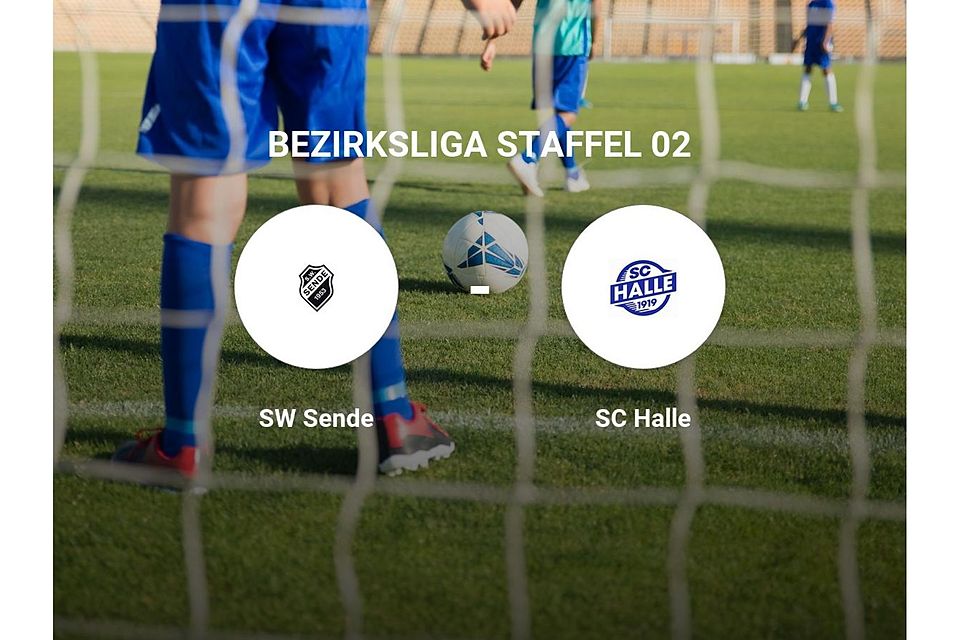 SW Sende gegen SC Halle