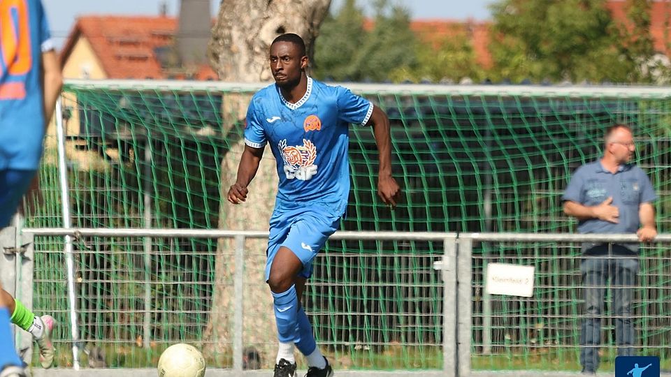 Dillon Fosuhene war nach seiner Sperre gleich wieder ein wichtiger Faktor im Spiel des SV Wiesbaden.