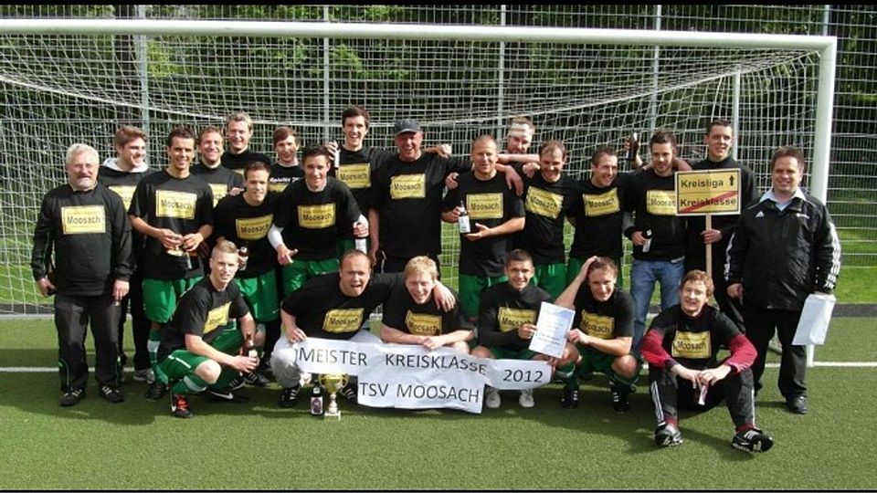 Die erfolgreiche Mannschaft des TSV Moosach H.