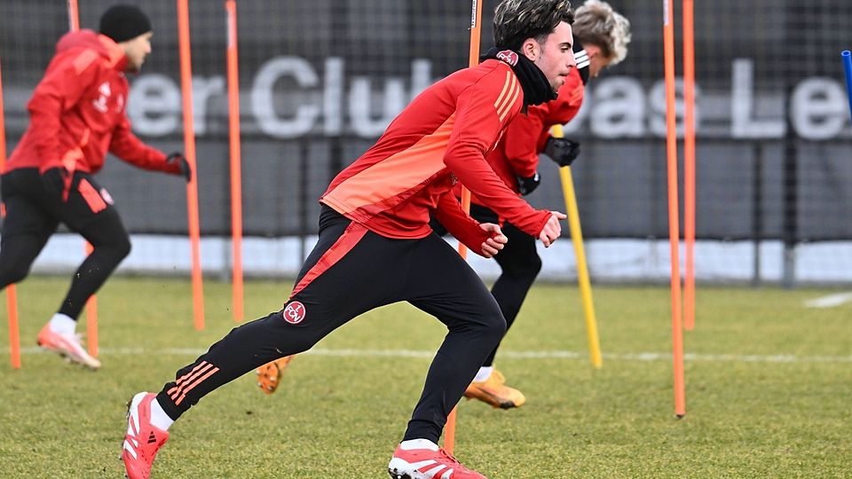 Noah Keller arbeitet in Nürnberg hart an seinem Traum vom Profifußball.