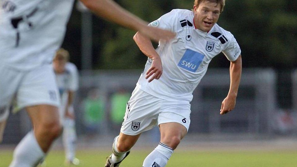 Andreas "Bobo" Mayer im Trikot des SSV Ulm 1846.