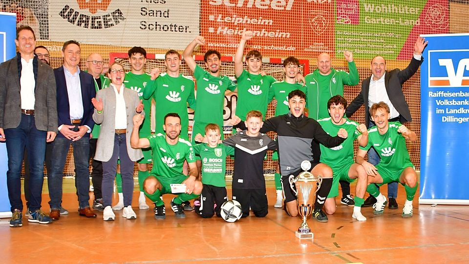 Die verstärkte U23 des FC Gundelfingen holte sich den Futsal-Titel im Landkreis Dillingen.