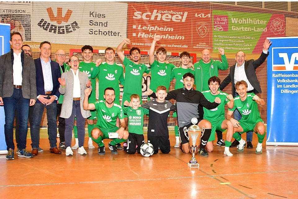 Die verstärkte U23 des FC Gundelfingen holte sich den Futsal-Titel im Landkreis Dillingen.