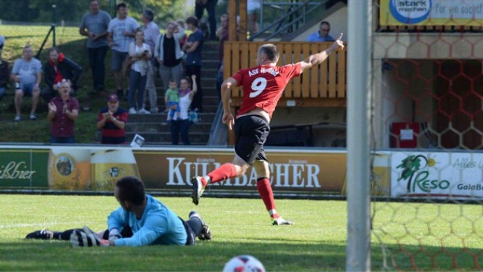 Dieses Mal blieb der Torjubel beim ASV Hollfeld aus! F: Mularczyk