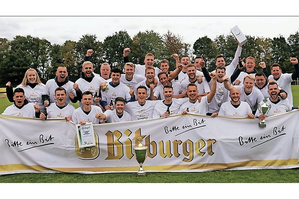 Der Titelverteidiger: Union Schafhausen gewann den Kreispokal dreimal in Serie.