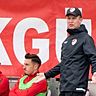Unzufrieden mit der Leistung gegen den VfL Osnabrück: Türkgücü-Coach Petr Ruman.