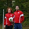 Lust am Fußball entschädigt für Vieles: Luca Chapmann und Lennart Rottmann nehmen regelmäßig weite Fahrten in Kauf, um gemeinsam für die SG FA Herringhausen/Eickum am Ball zu sein.