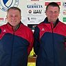 Trainer-Duo beim FC Westheim-Oesdorf 06 e.V. v.l. Klaus Hansmann, Hubert Lohoff