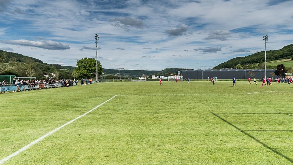 Der Fussballplatz in Gilsdorf