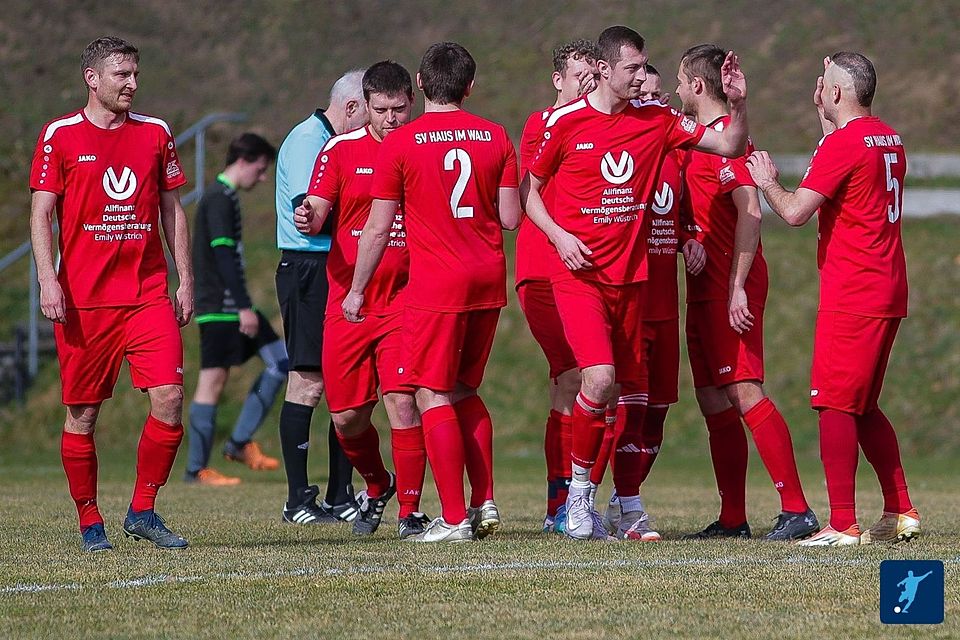 Der SV Haus im Wald steht in der A-Klasse Freyung kurz vor der Meisterschaft.