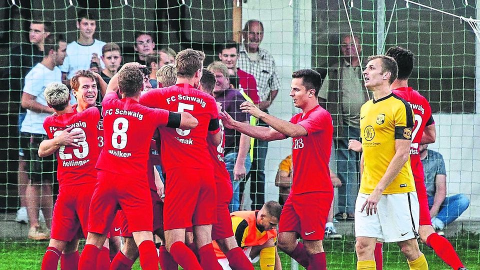 Der FC Schwaig freut sich nach dem Aufstieg auf sein Debüt in der Landesliga.