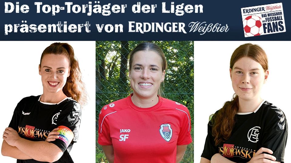 Am Ende reichte es für Sandra Funkenhauser (m.) nur zum zweiten Platz.