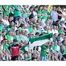 Die Grüne Wand: Die Unterstützung der Fans hat sich ausgezahlt: Der SV Eichenried spielt künftig wieder in der Kreisliga. Foto: Gleixner